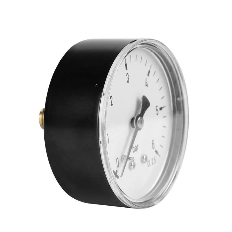 1 4 Isane NPT keermekinnitus 0–6 baari rõhumõõturi manomeetri ketasplaat kütteõhu õli veerõhu mõõtmise tööriistade jaoks