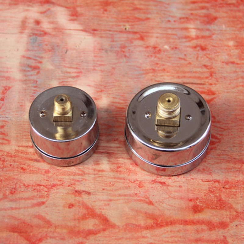 Aukštos kokybės oro slėgio matuoklis Oro kompresoriaus slėgio matuoklis metaliniu korpusu TOP