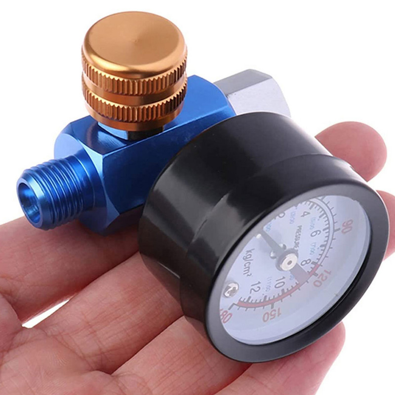 G1/4 Pneumatic Regulator Φορητός Διακόπτης Ελέγχου Πίεσης Αεροσυμπιεστή 0-11 Bar Αξεσουάρ αυτοκινήτου