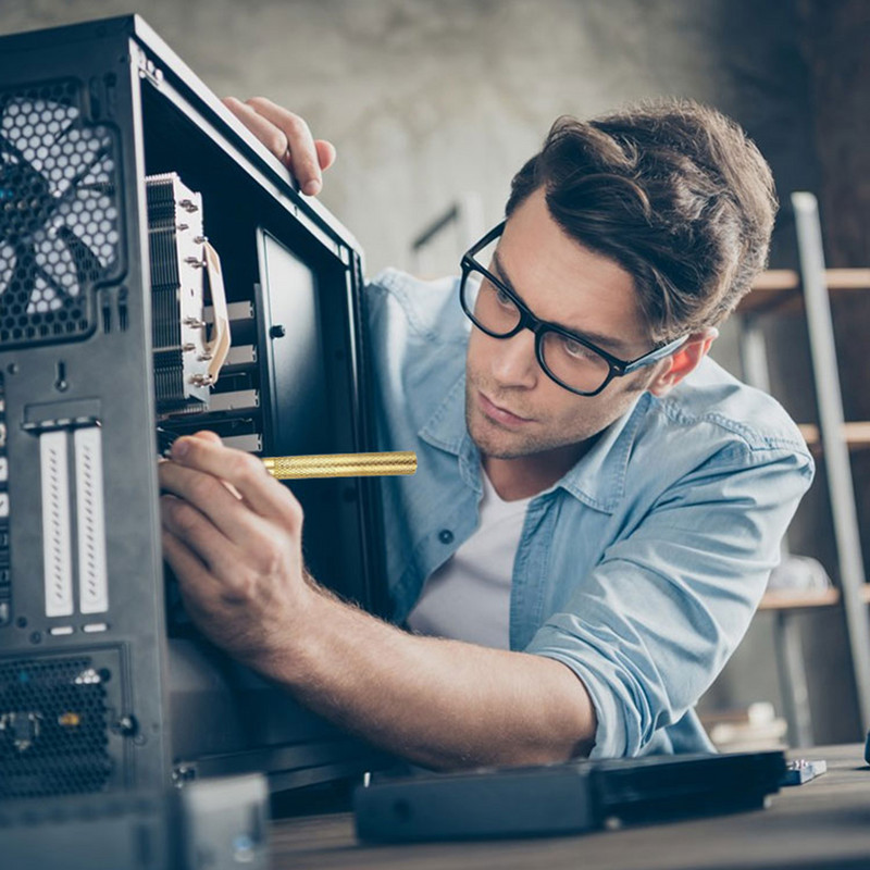 Többcélú zsebes rézkalapács kis méretű, hordozható praktikus szemüveg órajavító többfunkciós kalapács csavarhúzó