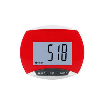 Ηλεκτρονικός μετρητής βημάτων Fitness Ψηφιακός βηματόμετρο αδιάβροχο μετρητής θερμίδων κίνησης βημάτων για τρέξιμο περπάτημα για w/c