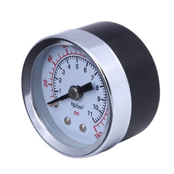 0-160psi Μανόμετρο βάσης σπειρώματος Συμπιεστής Αέρα Νερού Αερίου Υδραυλικό μανόμετρο Δοκιμαστής πίεσης