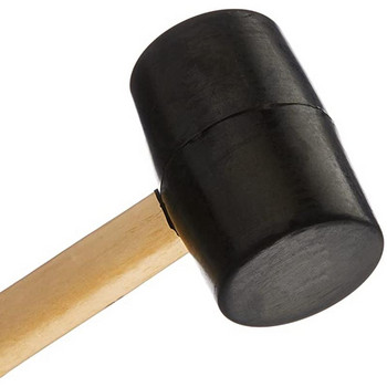 Гумен чук Гумен M-образен уловител с дървена дръжка за лесно захващане Двулицев многофункционален M-уловител за подови плочки Мрамор