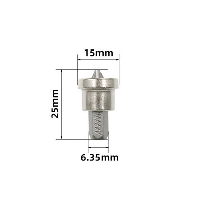 10/5/1Pcs Μύτες κατσαβιδιού τοποθέτησης γυψοσανίδας Μαγνητικές βίδες εξαγωνικού κορμού 1/4 ιντσών που εντοπίζουν την κεφαλή παρτίδας για εργαλεία ξυλουργικής
