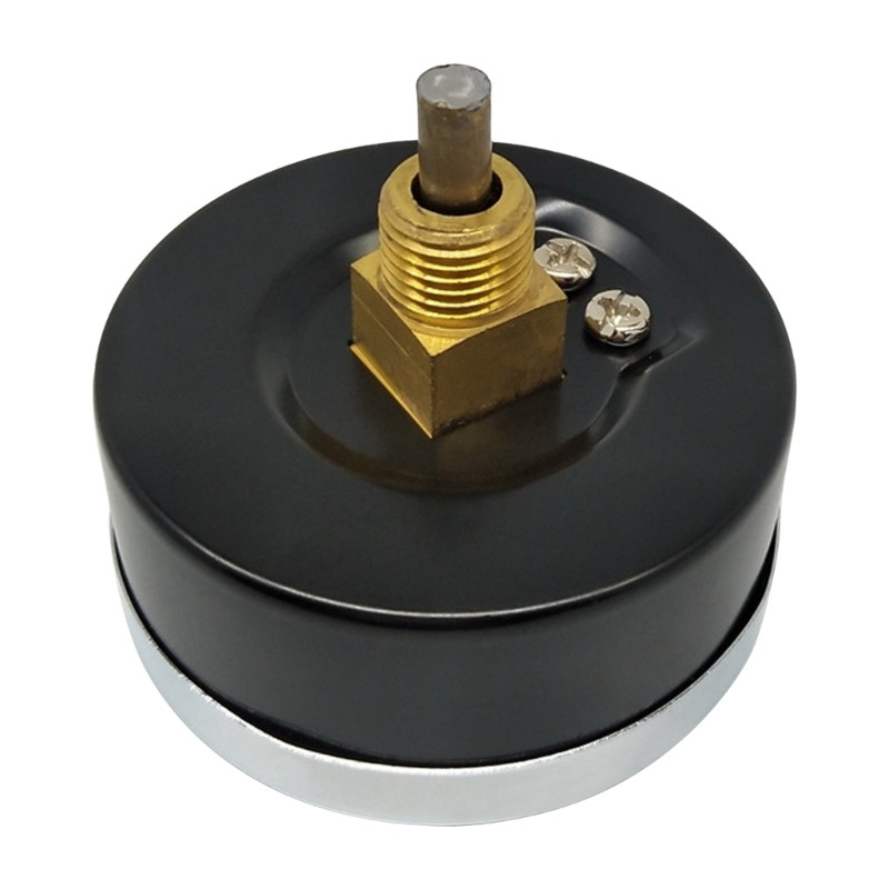 Termomanometrinis katilo temperatūros ir slėgio matuoklis 0–120 ℃ 0–10 barų matavimo jungtis – grindų šildymo sistemai