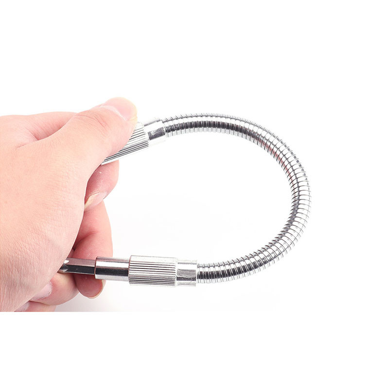 Universaalne metallist painduv võll partiipea ühendusvarras multifunktsionaalne laadimispuur painduv võll Elektriline kruvikeeraja otsik