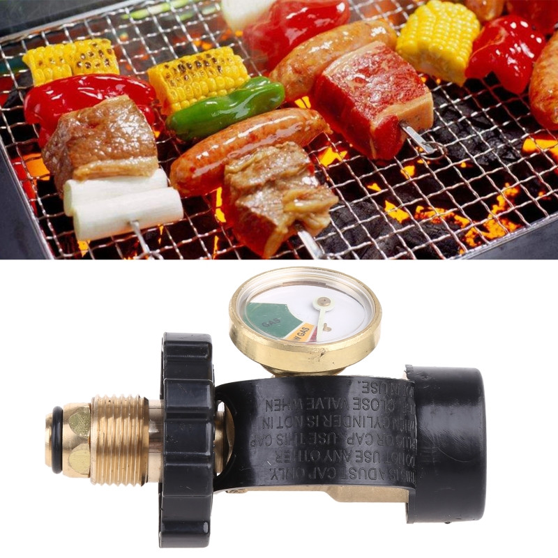 Universal Propane for Tank Gauge Detector Μετρητής πίεσης αερίου Brass & Plastic Mad