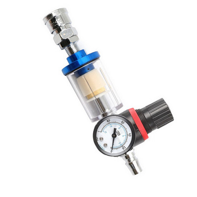 Set de filtru separator liniar aer ulei-apă 1/4 cu manometru pentru unealta pistol de pulverizare pentru compresor