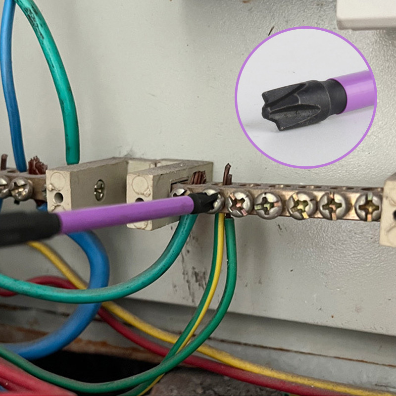 65 mm-es speciális mágneses kereszt csavarhúzó anyacsavarhúzók FPH1 FPH2 FPH3 dugaszolóaljzathoz, áramellátás villanyszerelőhöz speciális elektromos kéziszerszámokhoz