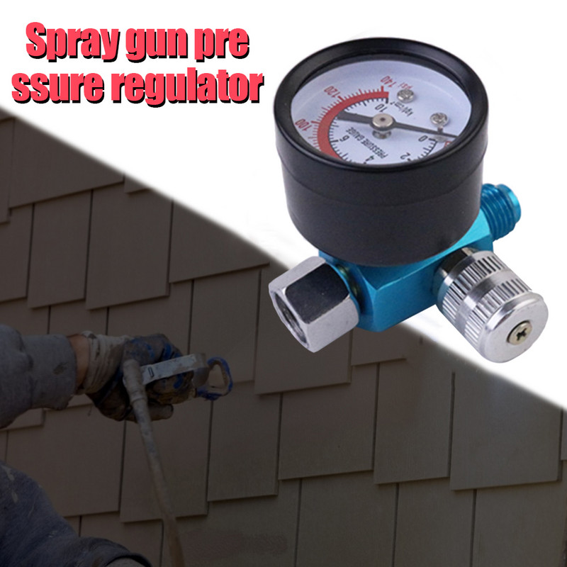 G1/4 pneumatikus szórópisztoly beállító légnyomás szabályozó autójavító festőeszközök
