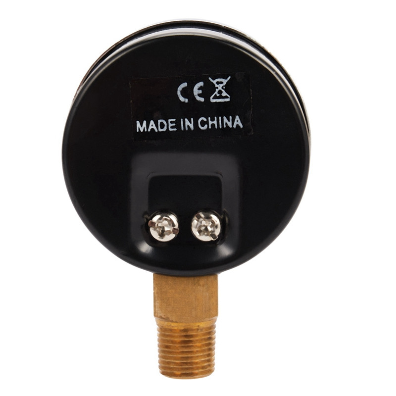 Ts-40-14 Bar 0-200 Psi 0-14 Bar Μανόμετρο πίεσης 1/8 Αρσενικό Npt Μανόμετρο Αεροσυμπιεστής Υδραυλικό Μανόμετρο κενού