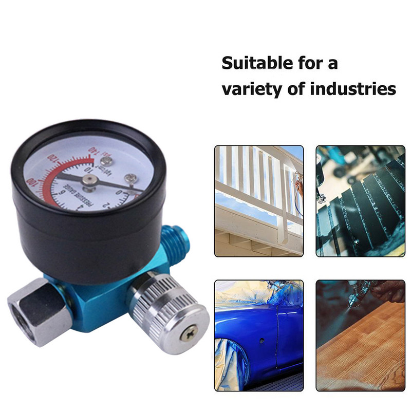 G1/4 pneumatikus szórópisztoly légnyomás-szabályozó gépkocsijavító festőeszközök