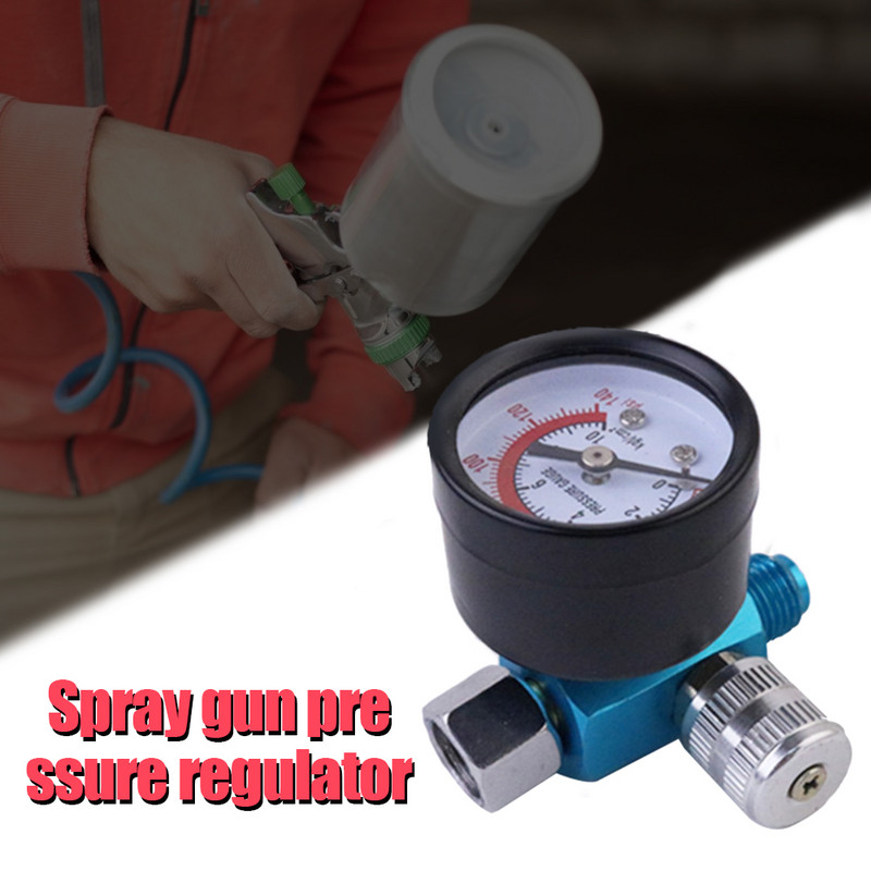 G1/4 pneumatikus szórópisztoly légnyomás-szabályozó gépkocsijavító festőeszközök