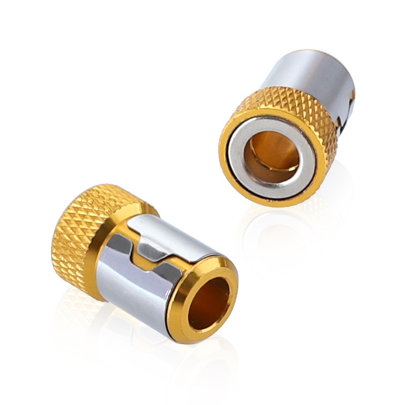 Universāls magnētiskais gredzens 6,35 mm 1/4 collu urbja magnētam jaudīgam gredzenam ar spēcīgu magnetizatoru elektriskajiem skrūvgriežu uzgaļiem