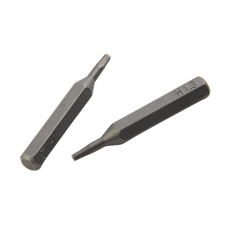 5 gab Skrūvgrieža uzgalis H4×28mm Mazs sešstūra skrūvgrieža uzgalis H0.7 H0.9 H1.5 H2 H3 H4 4mm sešstūra kāta mēbeļu rūpniecības skrūvju aprīkojums