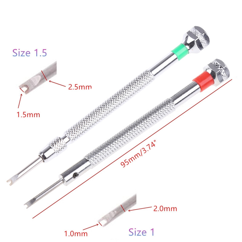 1 tk H kruvikeeraja Hubloti kellarihma pandla V eemaldaja U-tüüpi kruvikeeraja jaoks spetsiaalne remonditööriist