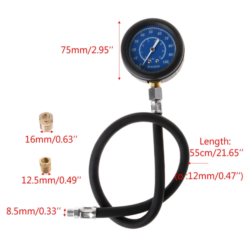 Δοκιμαστής πίεσης κυλίνδρου συμπίεσης κινητήρα αερίου πολλαπλών λειτουργιών X37E Auto Motor