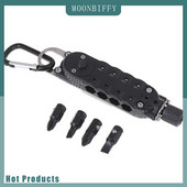 Üks komplekt Multifunktsionaalne kruvikeeraja EDC välisseadmed Mini kaasaskantavad Magic Phillipsi kruvikeerajad Käsitööriistad Kodumasin