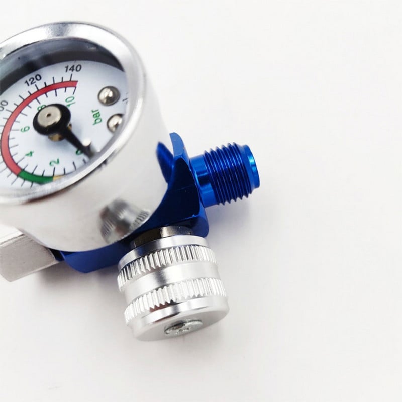 1/4 hüvelykes szórópisztoly beállító légnyomásmérő szabályozó autó autójavító festőeszköz szórópisztoly tartozékokhoz pneumatikus szerszámok