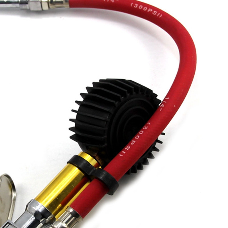 Pārnēsājams riepu spiediena mērītājs 3-in-1 deflators un riepu piepūtējs ar spiediena mērītāju pārnēsājams 220PSI digitālais riepu spiediens