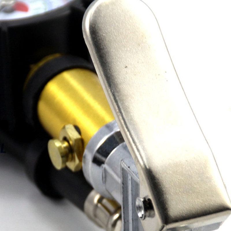 Pārnēsājams riepu spiediena mērītājs 3-in-1 deflators un riepu piepūtējs ar spiediena mērītāju pārnēsājams 220PSI digitālais riepu spiediens