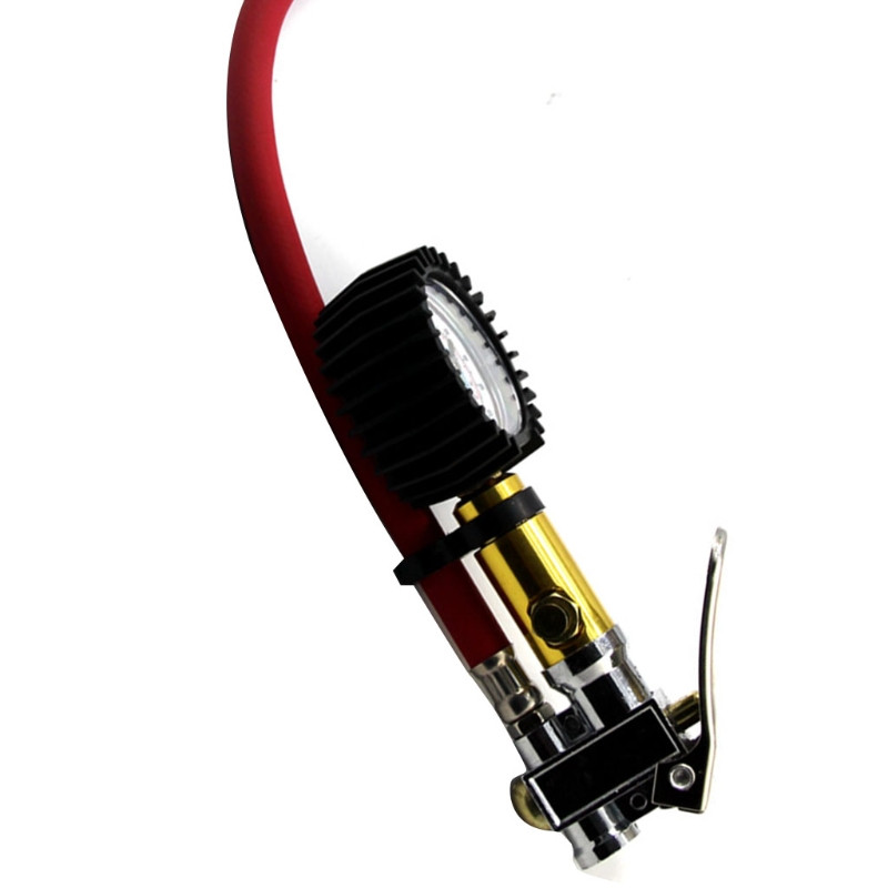 Pārnēsājams riepu spiediena mērītājs 3-in-1 deflators un riepu piepūtējs ar spiediena mērītāju pārnēsājams 220PSI digitālais riepu spiediens