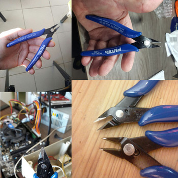 Резачки за тел Мултифункционални инструменти Резачки за електрически кабели Режещи странични ножици Изравнени щипки от неръждаема стомана Ръчни инструменти