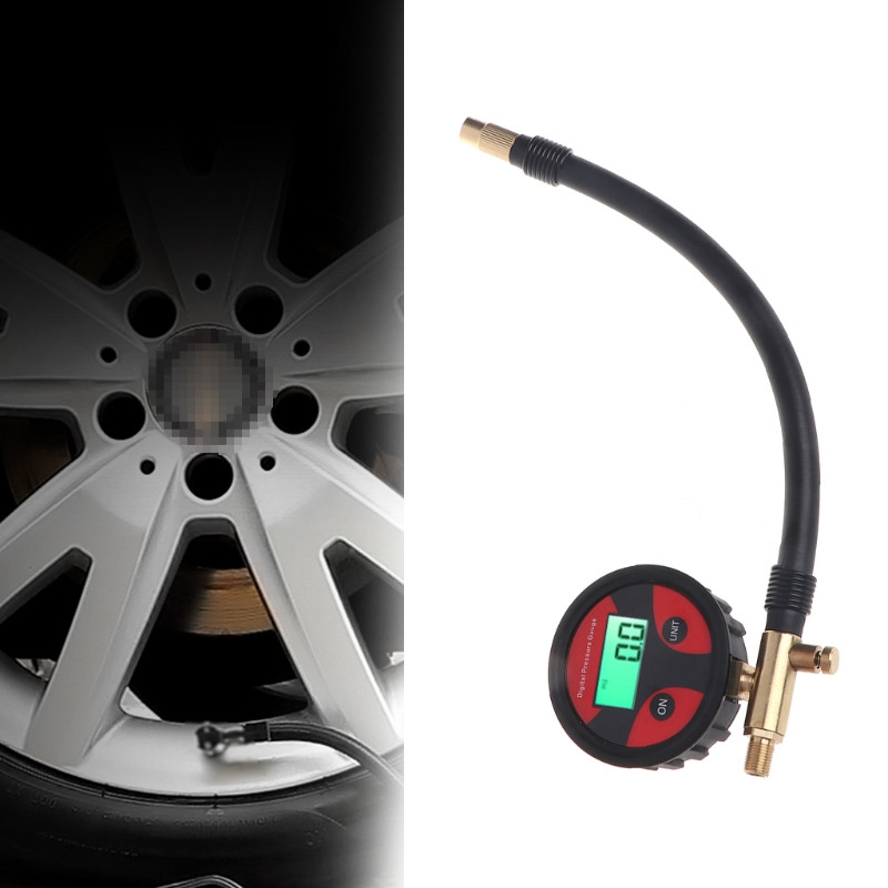 Manometru digital de presiune a anvelopelor 0-200PSI LCD Manometru Auto Camion Motocicletă R7UA