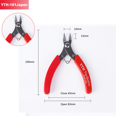 Täpsed diagonaalsed tangid Lõiketangid traatkaabli lõikurile Kõrge kõvadusega elektroonilised remondikäsitööriistad 135 * 83 mm libisemiskindlad