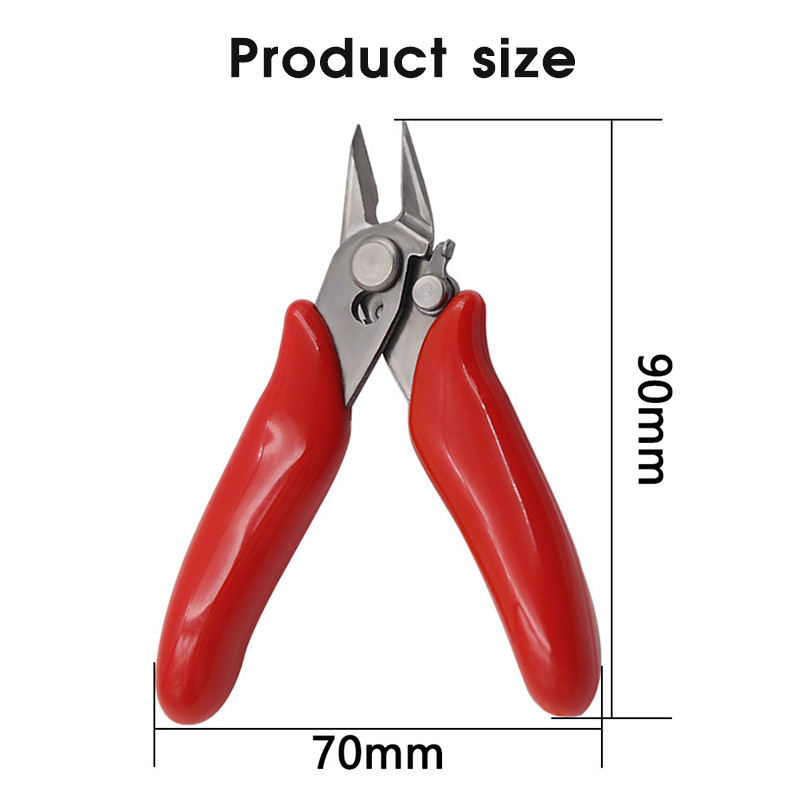 ONENUM Mini Clești Diagonale 3,5 inch Cutter cablu multifuncțional Mic tăiere moale Clește electronică Instrument de mână din oțel inoxidabil