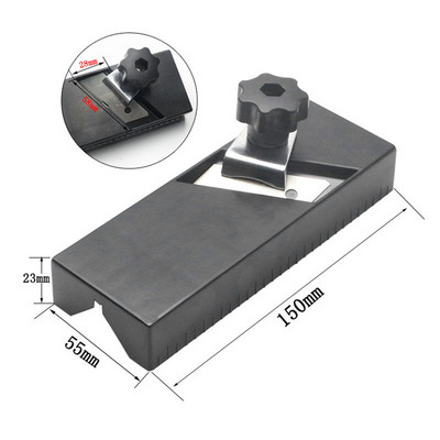 Greito kraštų apipjaustymo nuožulna plastikinė gipso kartono gipso kartono plokštės briaunų tvirtinimo detalė Frezavimo antgalių rinkiniai Planavimo įrankis Medžio plokštuma