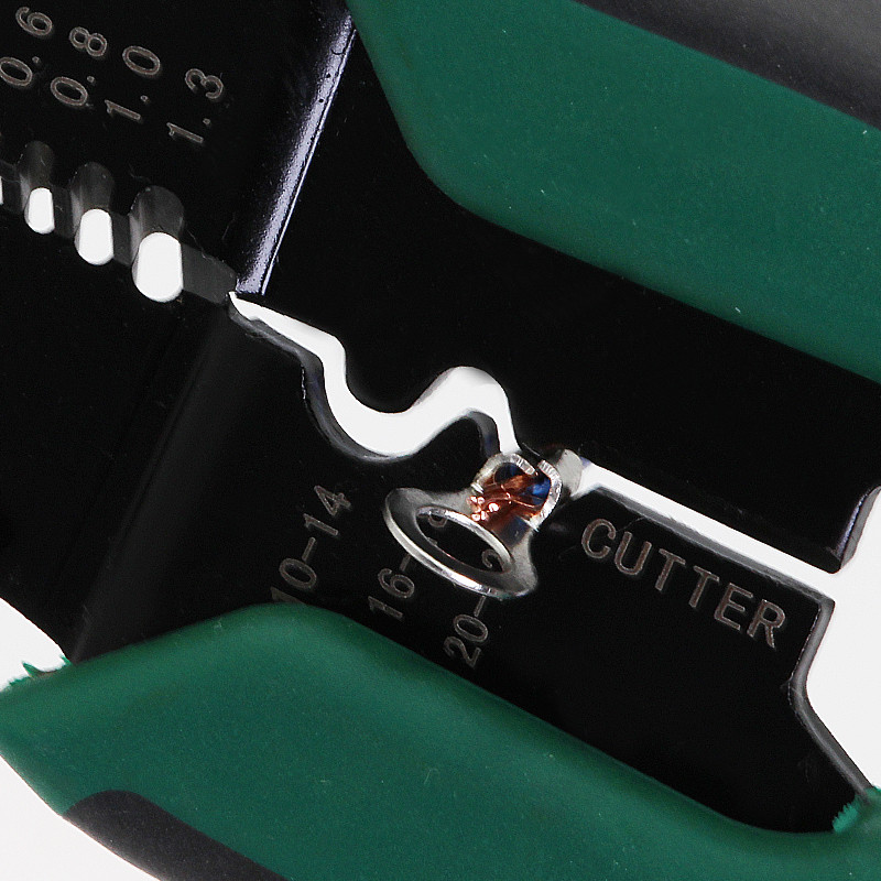 1 clește de sertizare multifuncțional 4 în 1, dispozitiv de îndepărtare a sârmei, tăietor de sârmă, clește terminal, accesorii de cablare, accesorii pentru unelte de mână