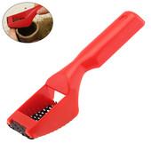 Patogus rankinis obliavimas medienos medžio apdirbimo obliavimo staklės namuose, pasidaryk pats, rankinis įrankis 1/4 colio skustuvas, lenktas paviršius, medžio dirbinių dailidės dovana