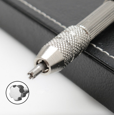 Pulksteņa siksnas korpusa remonts Skrūvgriezis ar 4 un 5 spieķiem Star galvas uzgali un skrūvgrieža instrumenti Richard Mille pulksteņa siksnas korpusa remontam