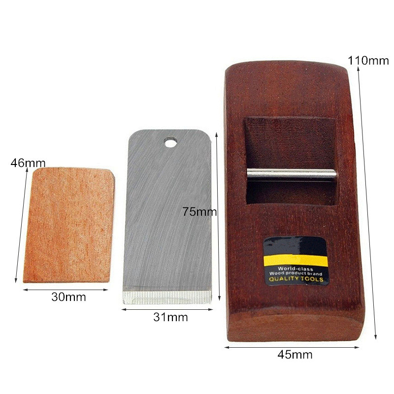 Medienos plokštuma Mini rankinė plokščioji obliavimo staklės apipjaustymas automobiliui rankomis stumiama obliavimo mašina dailidė „pasidaryk pats“ medienos apdirbimo įrankiai