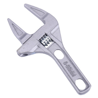 1 vnt. daugiafunkcis reguliuojamas veržliaraktis aliuminio lydinio didelis atviras veržliaraktis Universalus veržliaraktis vandens vamzdžio sraigtas vonios kambario remonto įrankis