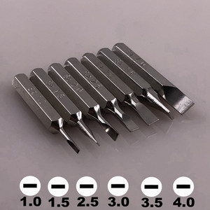 3/25 colių (4 mm) bitų Torx atsuktuvas T1 T2 T3 T4 T5 T6 T8 T9 T10 PH000 Pentalobe 0.8/1.2 skirtas Macbook Air Pro iphone