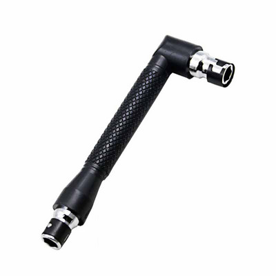 Nasadni ključ s dvostrukom glavom L-oblika, 1/4 inča, 6,35 mm, komplet bitova odvijača, držač svrdla pod kutom od 90 stupnjeva, set ručnih alata