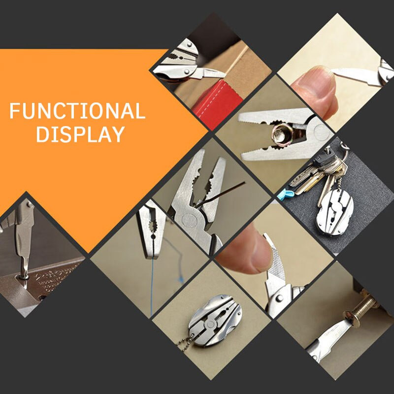 Višenamjenska kliješta Mini lagana prijenosna višenamjenska kliješta za kornjačinu leđa Buba kliješta Sklopiva kliješta za kornjaču 1kom