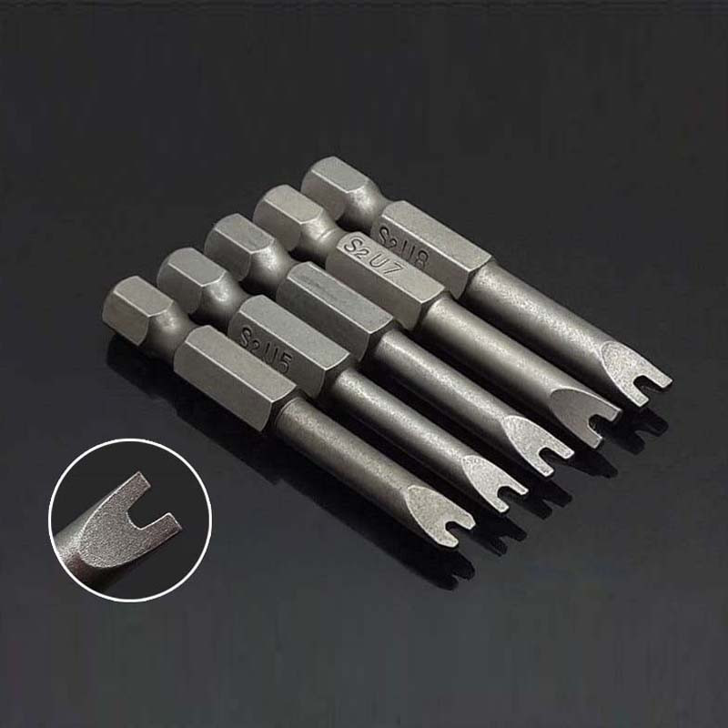 5gab. drošības uzgaļu komplekts, pret viltojuma drošs skrūvgriezis, urbis