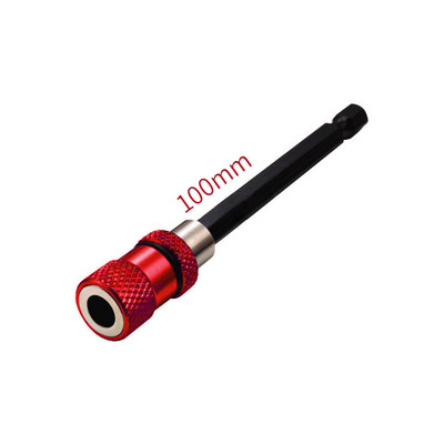 Μαγνητικό κατσαβίδι 1/4 ιντσών επέκτασης ράβδου κεφαλής Μαγνητικό κατσαβίδι Μοχλός γρήγορης μεταφοράς αυτοασφαλιζόμενη ράβδο προέκτασης 60/100/150 mm Εργαλεία χειρός