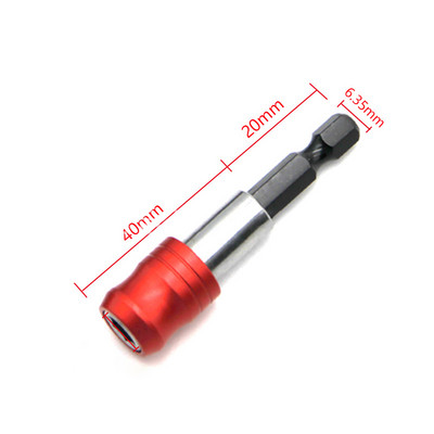 Μαγνητικό κατσαβίδι 1/4 ιντσών επέκτασης ράβδου κεφαλής Μαγνητικό κατσαβίδι Μοχλός γρήγορης μεταφοράς αυτοασφαλιζόμενη ράβδο προέκτασης 60/100/150 mm Εργαλεία χειρός