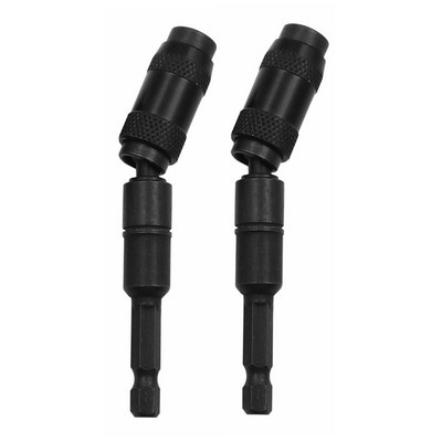 1/4 sešstūra magnētiskā leņķa adapteris skrūvgriežam, urbjmašīnai, pagriežamam bloķēšanas uzgalim ātrā turētāja vadotnes urbjmašīna, kokapstrādes pagarinātājs