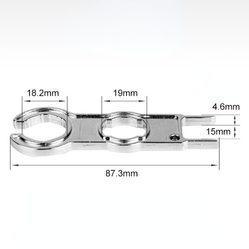 Metalni MC4 H4 HC4 konektor Alat ključ Ključ komponenta Pv solarni alat za rastavljanje Odijelo DIY konektor ključ Posebna instalacija