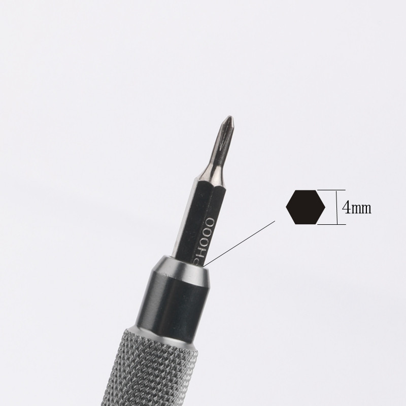 Precíziós, kiváló minőségű csavarhúzó bit S2 28mm×H4 3/25" TORX T2 T5 Phillips kéziszerszámok 3db iphone6/6S/7S/7P/8/8P/X/XR/MAX készülékhez