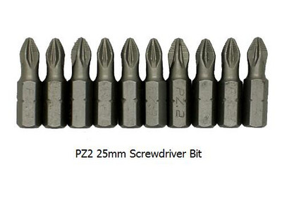 AUTOTOOLHOME 10gab PH1 PZ1 PZ2 PZ3 Skrūvgriežu uzgaļu komplekts Hex Magnetic Anti Slip Phillips Electric L 25 50mm Elektroinstrumentu piederumi