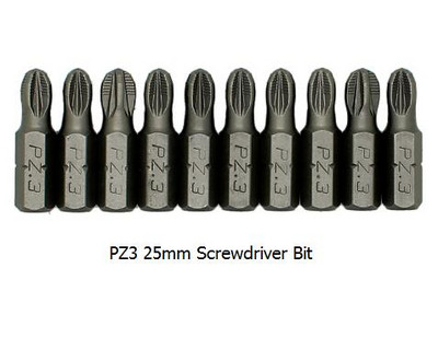 AUTOTOOLHOME 10gab PH1 PZ1 PZ2 PZ3 Skrūvgriežu uzgaļu komplekts Hex Magnetic Anti Slip Phillips Electric L 25 50mm Elektroinstrumentu piederumi