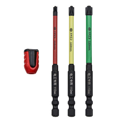 3 τμχ Μαγνητική ειδική σχισμή σταυρωτό κατσαβίδι με μαγνητικό δακτύλιο FPH FPZ Παξιμάδια για Ηλεκτρολόγο για διακόπτη πρίζας