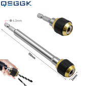 1/4'' šesterokutna drška Brza spojnica Odvijač Svrdlo Produžna šipka Držač Adapter Pretvarač Skočni samozaključavajući nosači