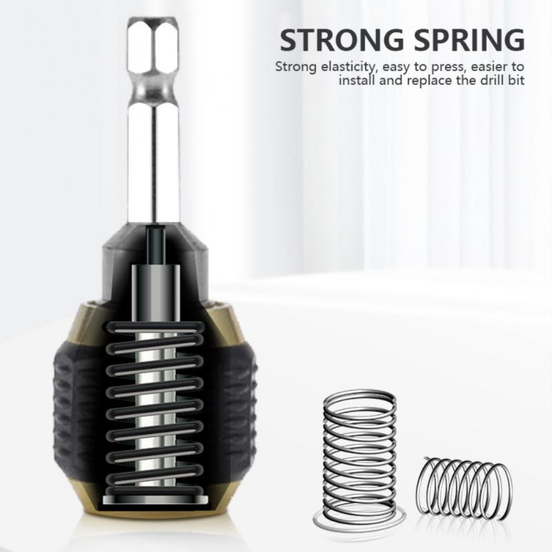 1/4'' šesterokutna drška Brza spojnica Odvijač Svrdlo Produžna šipka Držač Adapter Pretvarač Skočni samozaključavajući nosači